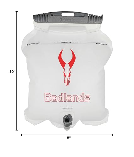 Badlands BPA-free PVC-free reservoir preserves taste and safety on adventures.