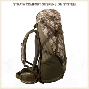Badlands MRK 4 Pack Strata Comfort Suspension delivers stable, comfortable wear on long days