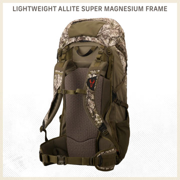 Badlands MRK 4 Pack torso-length adjustment adapts to your build for comfort