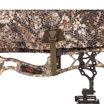 Badlands UL Bow Sling safety buckle secures your bow on rugged trails.