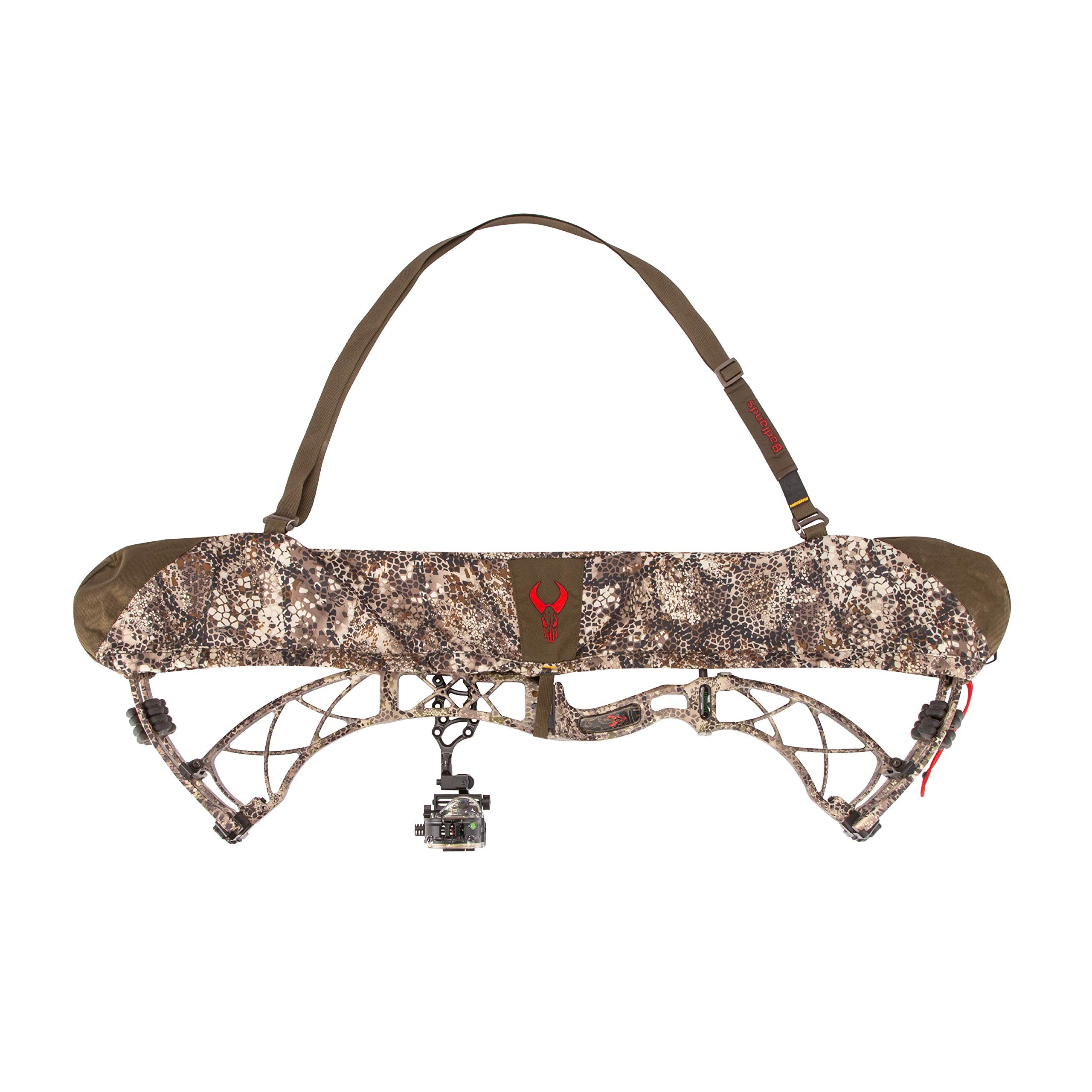 Badlands UL Bow Sling strap-in-bow demonstrates hands-free setup for on-the-move archery.