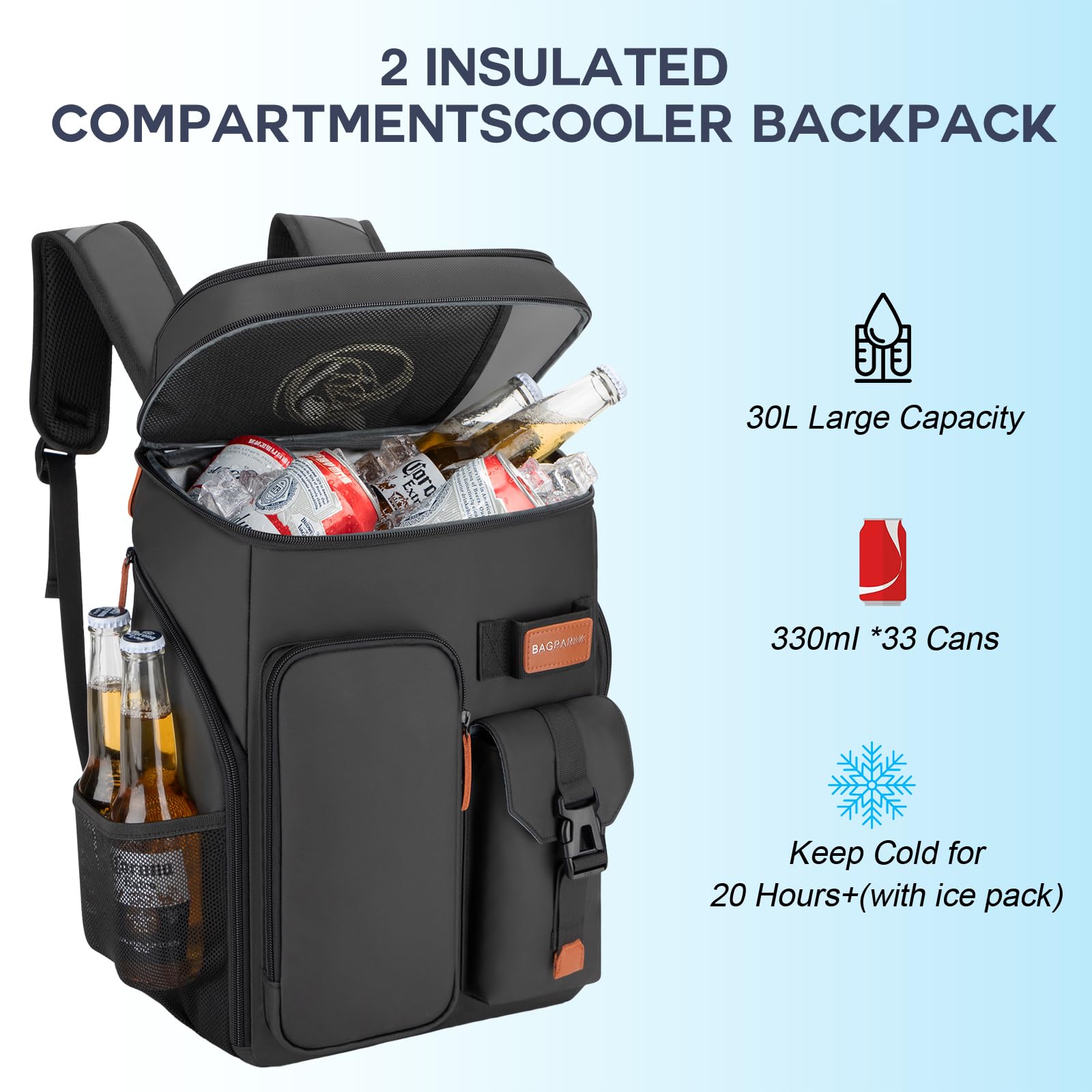 BAGPARKK luggage sleeve compatibility for easy airport travel