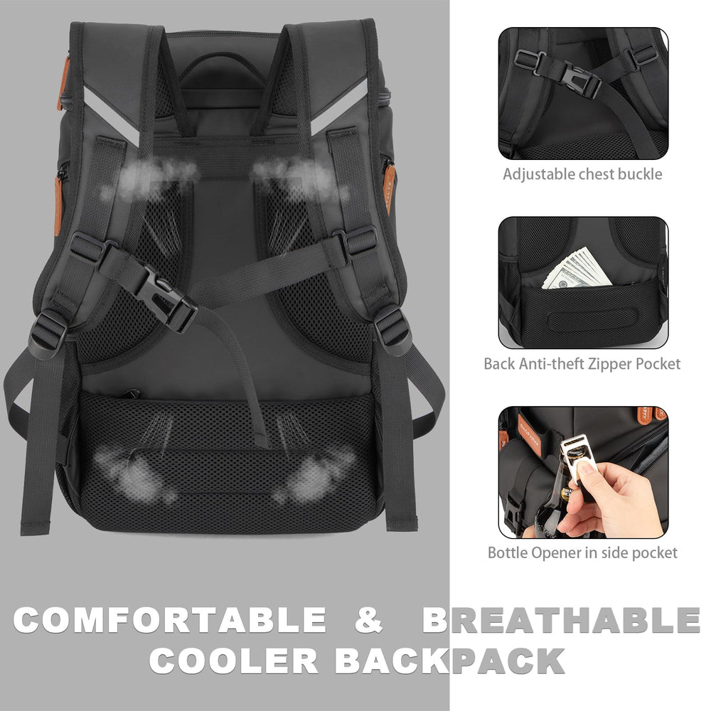 BAGPARKK reflective straps boost visibility during night travel