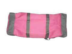 Dimensions of the carry-on bag are 26 by 11.5 by 10.5 inches.