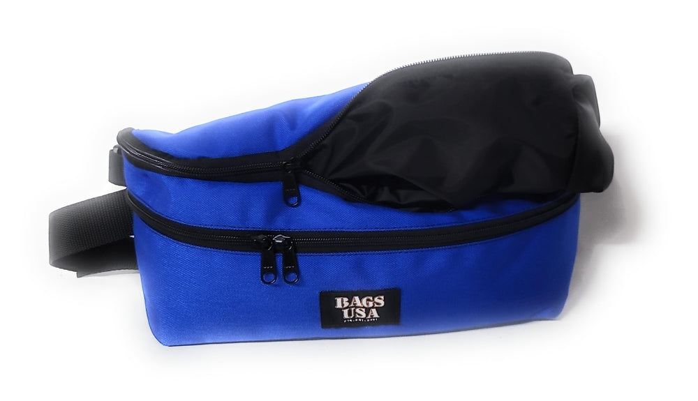 BAGS USA expanded waist pack transforms into hiking backpack for longer trips.