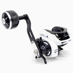 Front view of CAMEKOON Bahamut 400 baitcasting reel