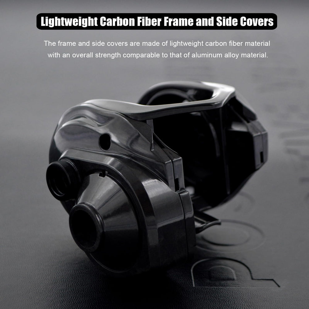 In-hand view highlighting compact size and weight reduction