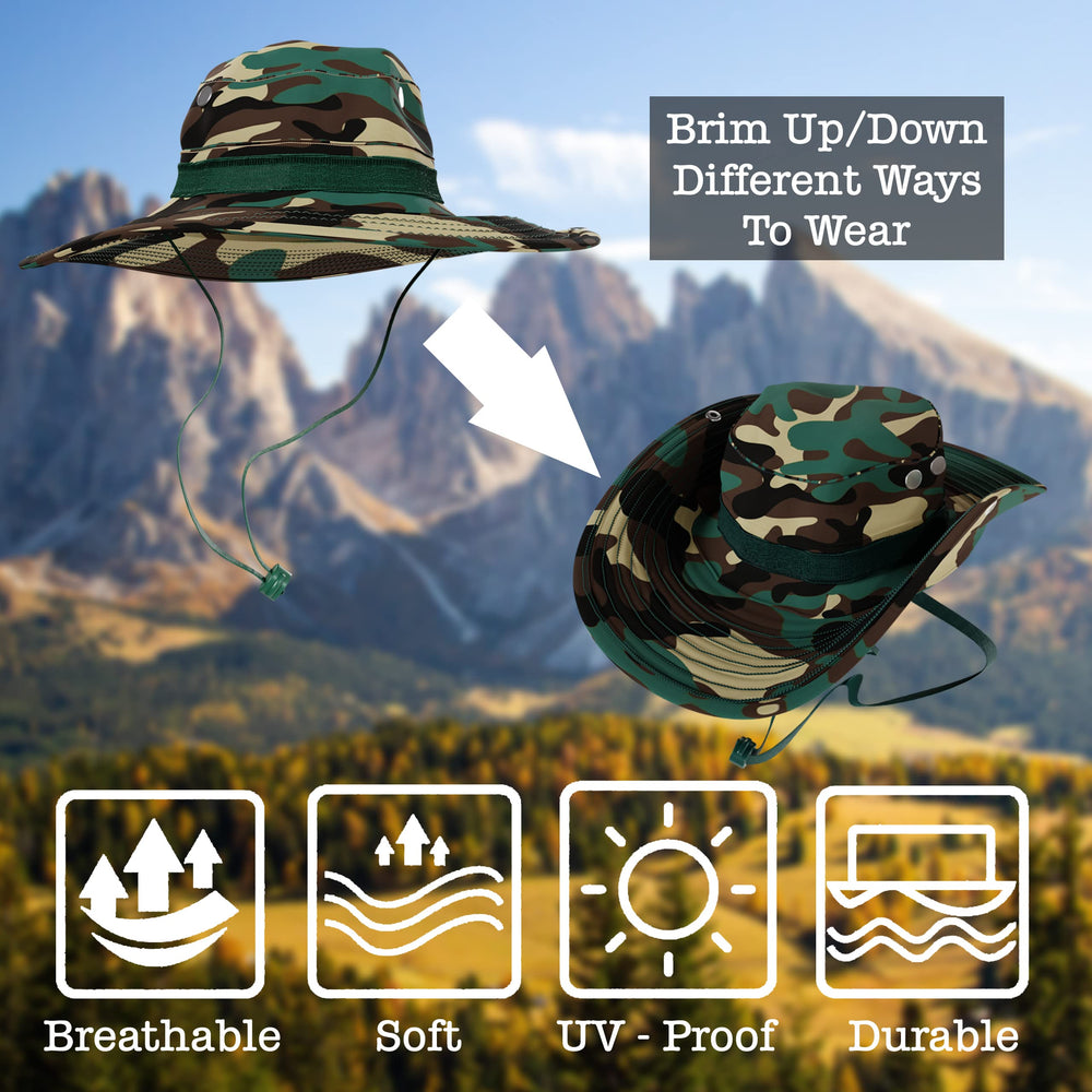 BaHoki Essentials hiking fishing hunting hat blends style with practical sun protection.