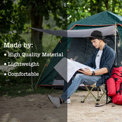 BaHoki Essentials camo bucket hat side view with adjustable strap for secure fit