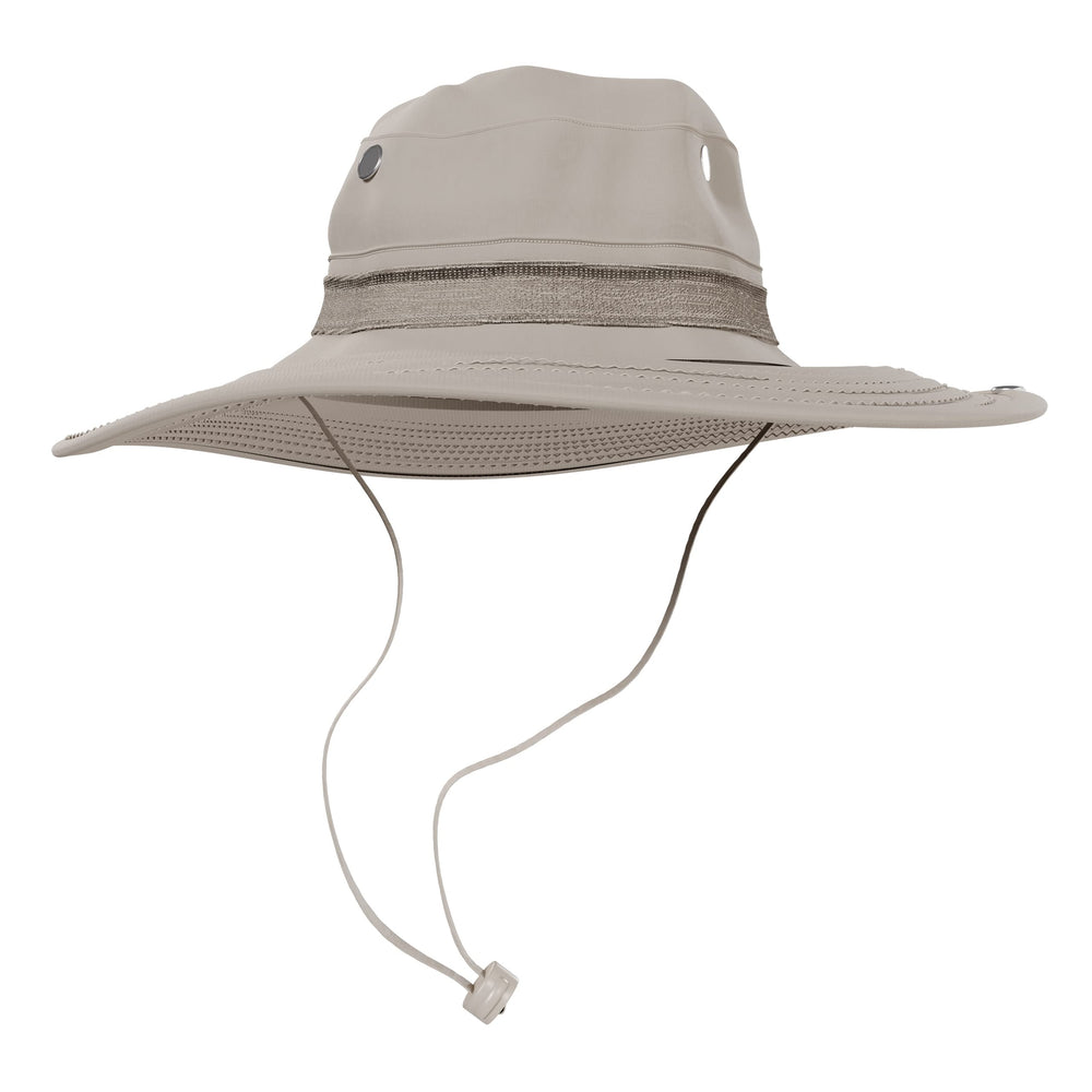 BaHoki Essentials military bucket hat in camo for rugged outdoor adventures.