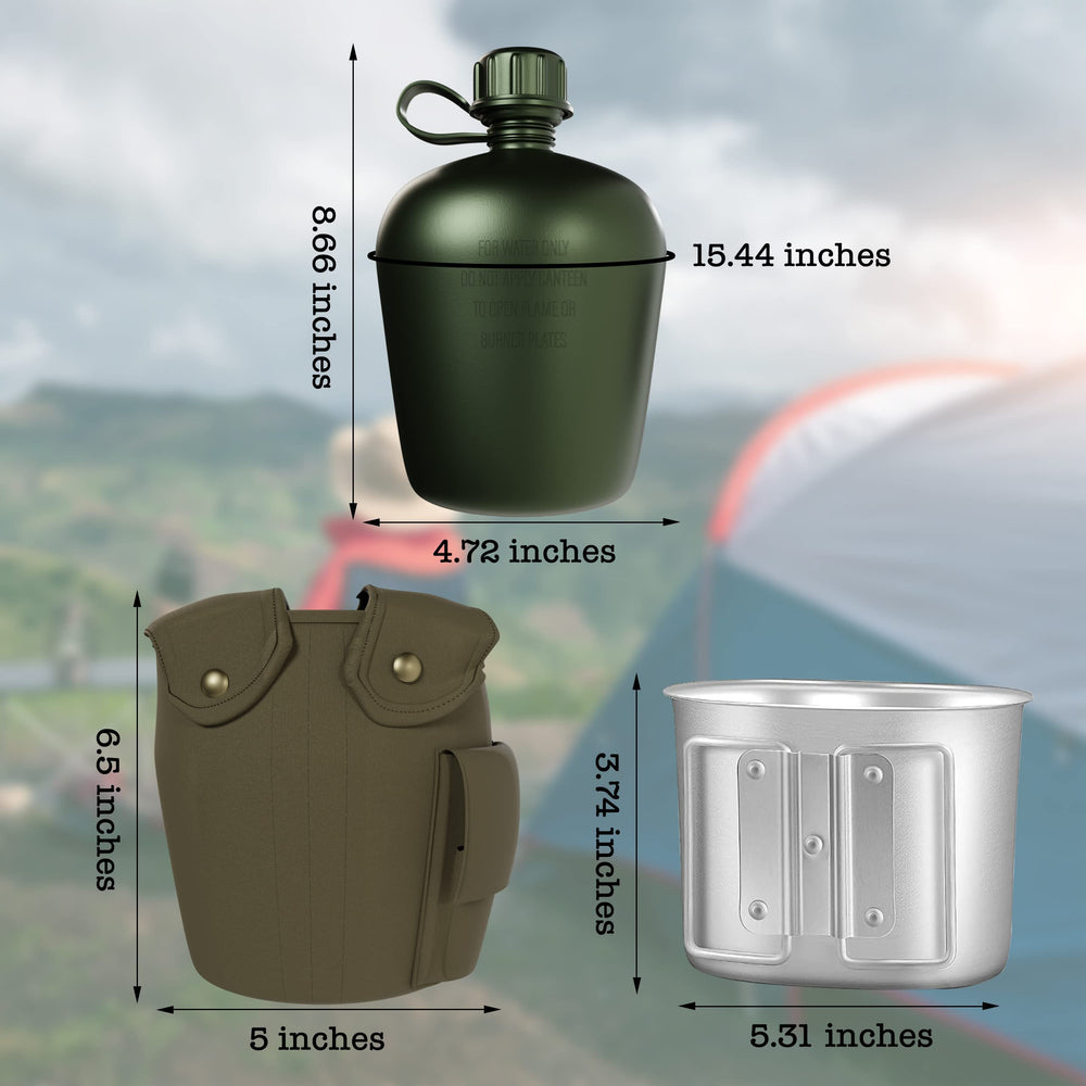 BaHoki Essentials portable hydration setup with carabiner for quick access.