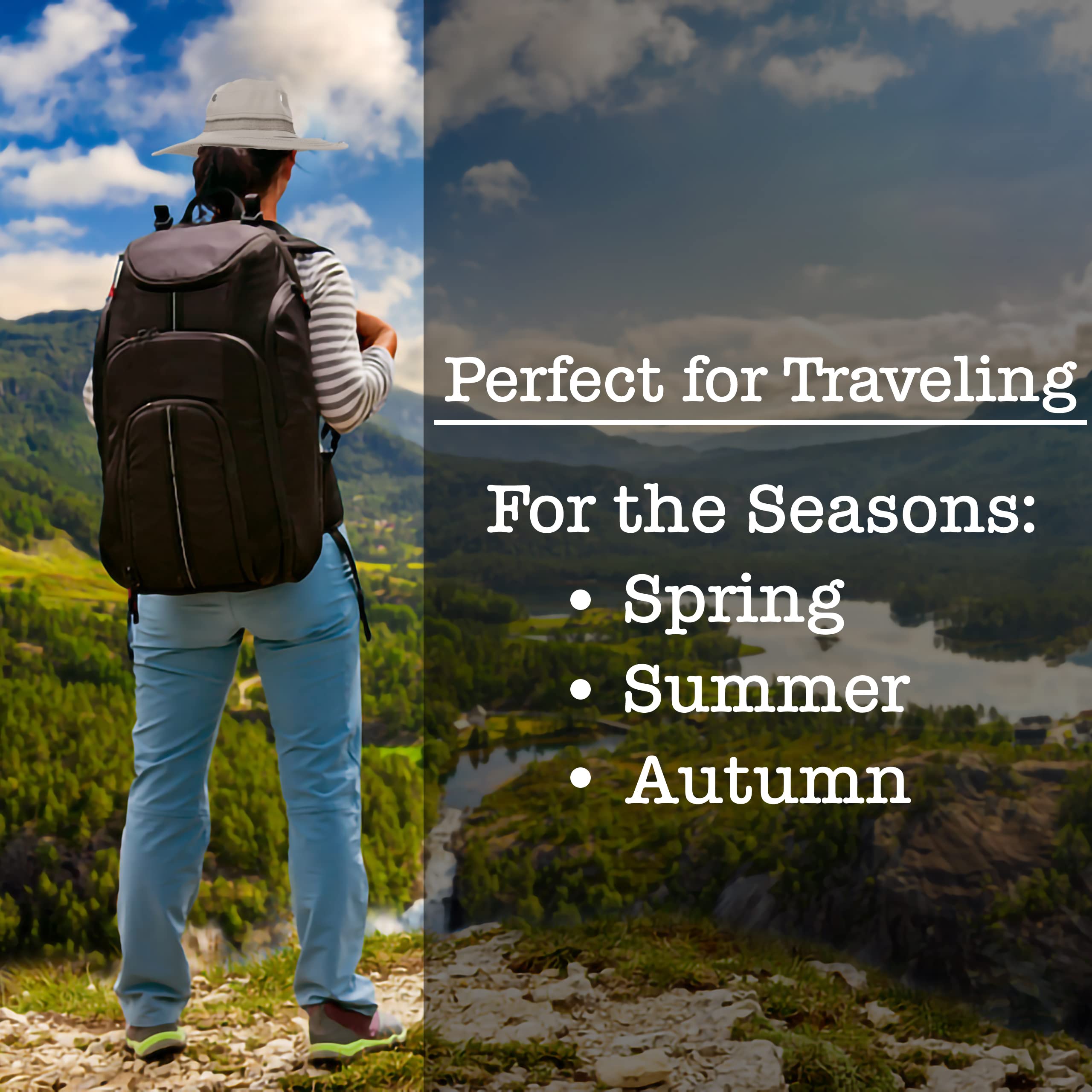 BaHoki Essentials vented sides keep your head cool on hot days.