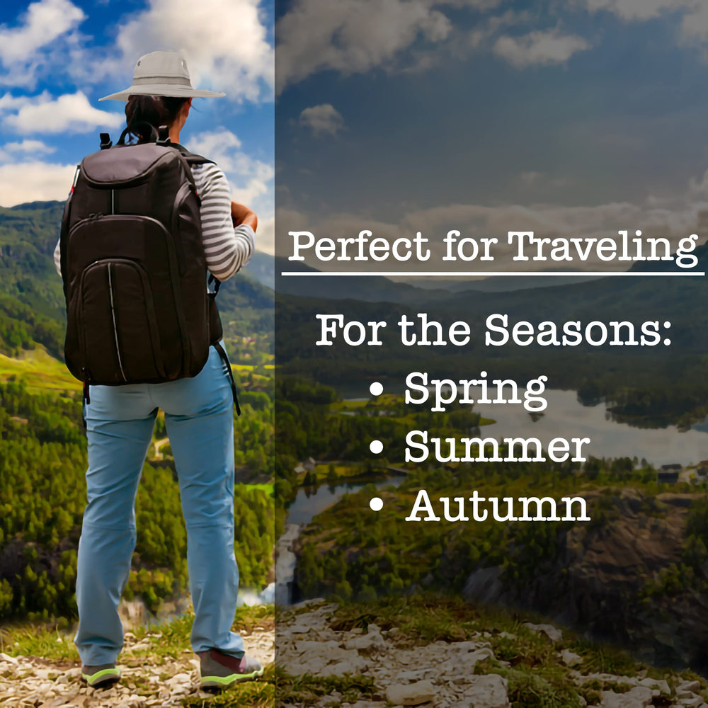 BaHoki Essentials vented sides keep your head cool on hot days.