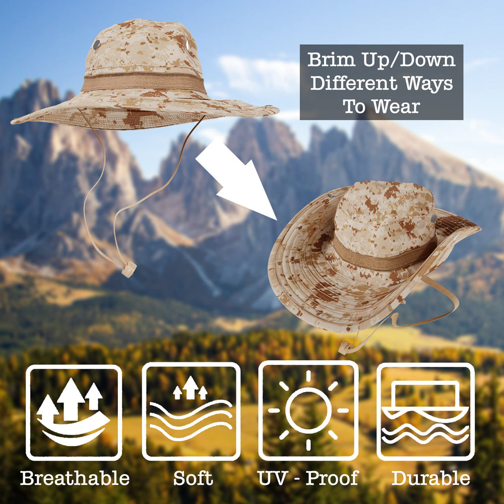 BaHoki Essentials versatile outdoor hat for hiking, fishing, or hunting.