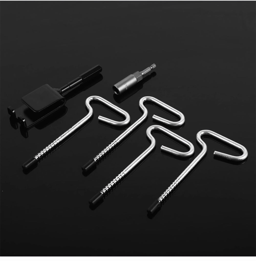 1/4 inch drill bit adapter included in kit