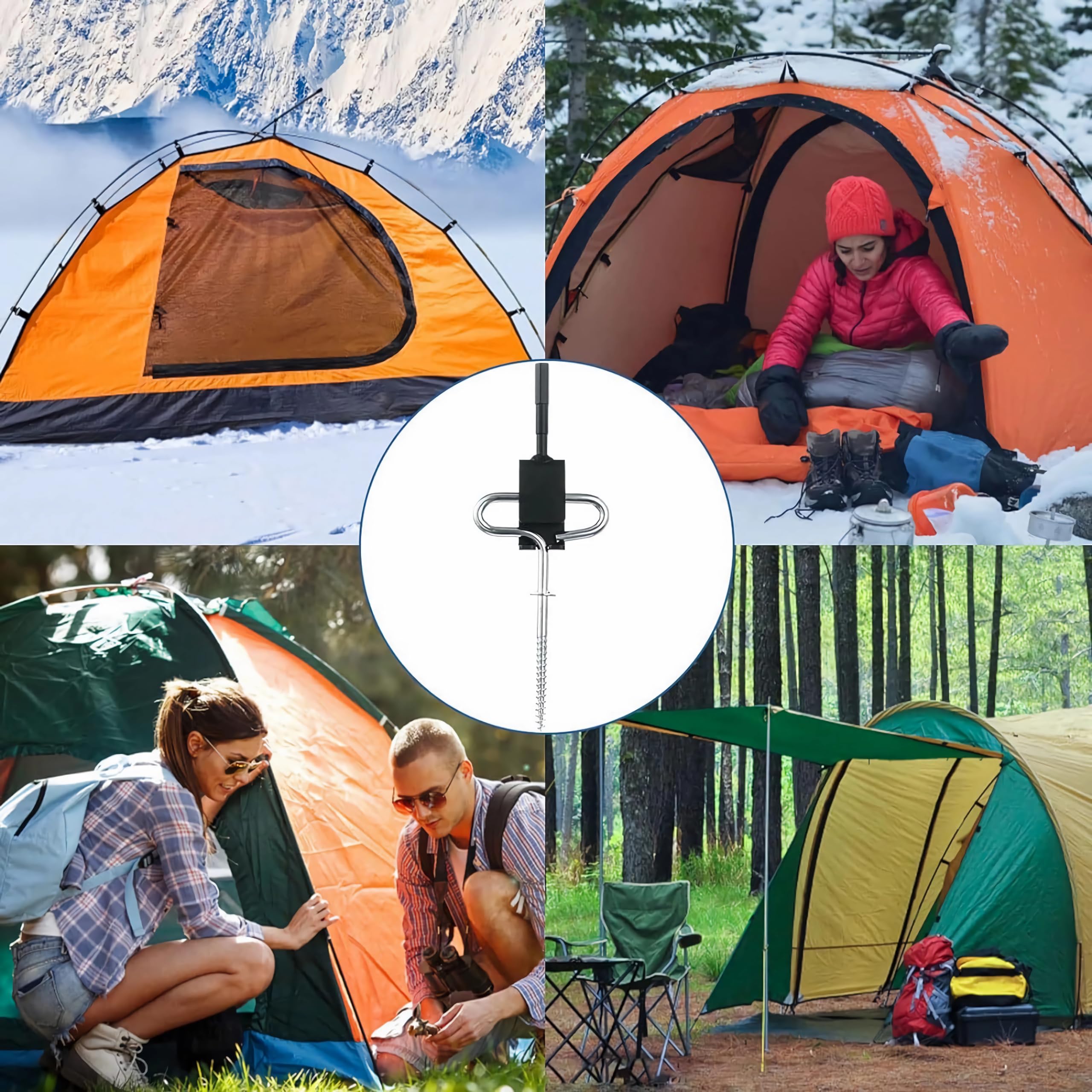 Easy ice shelter setup using Baieasy kit