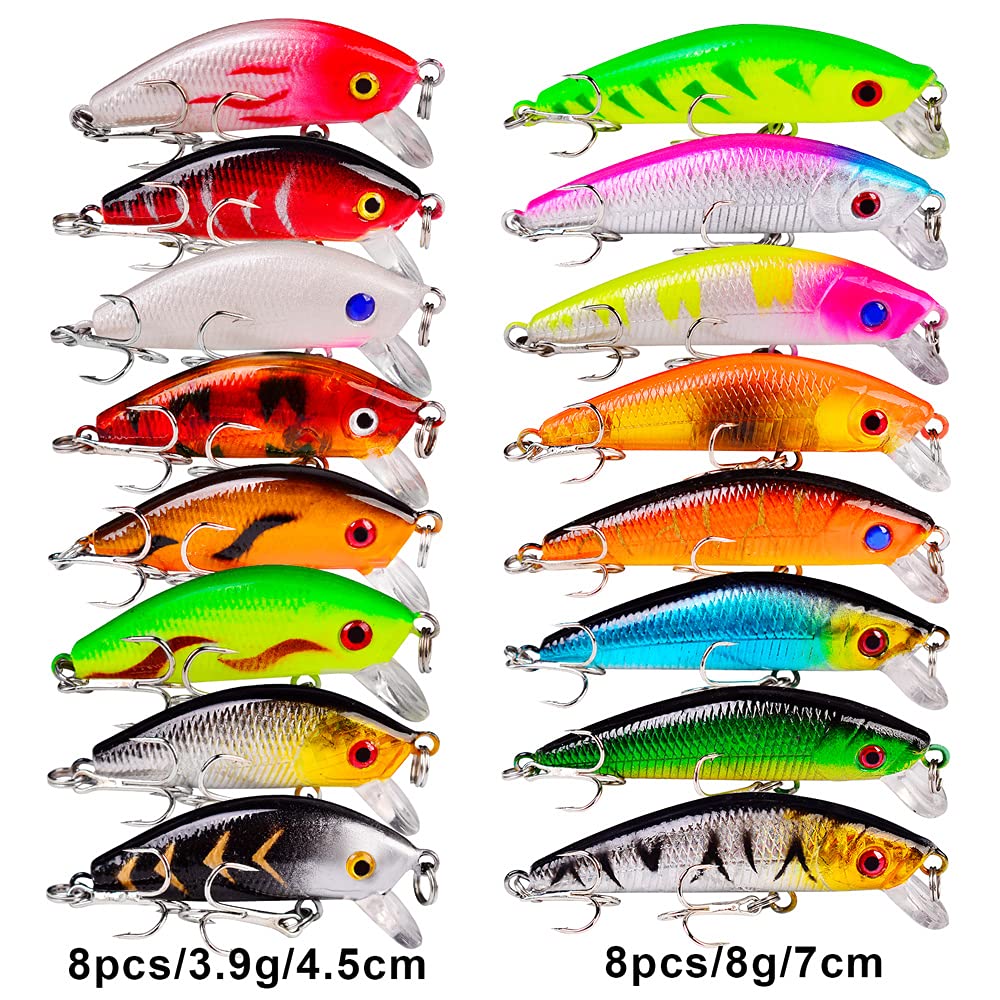 BAIKALBASS color-rich lure set adapts to varied water conditions.