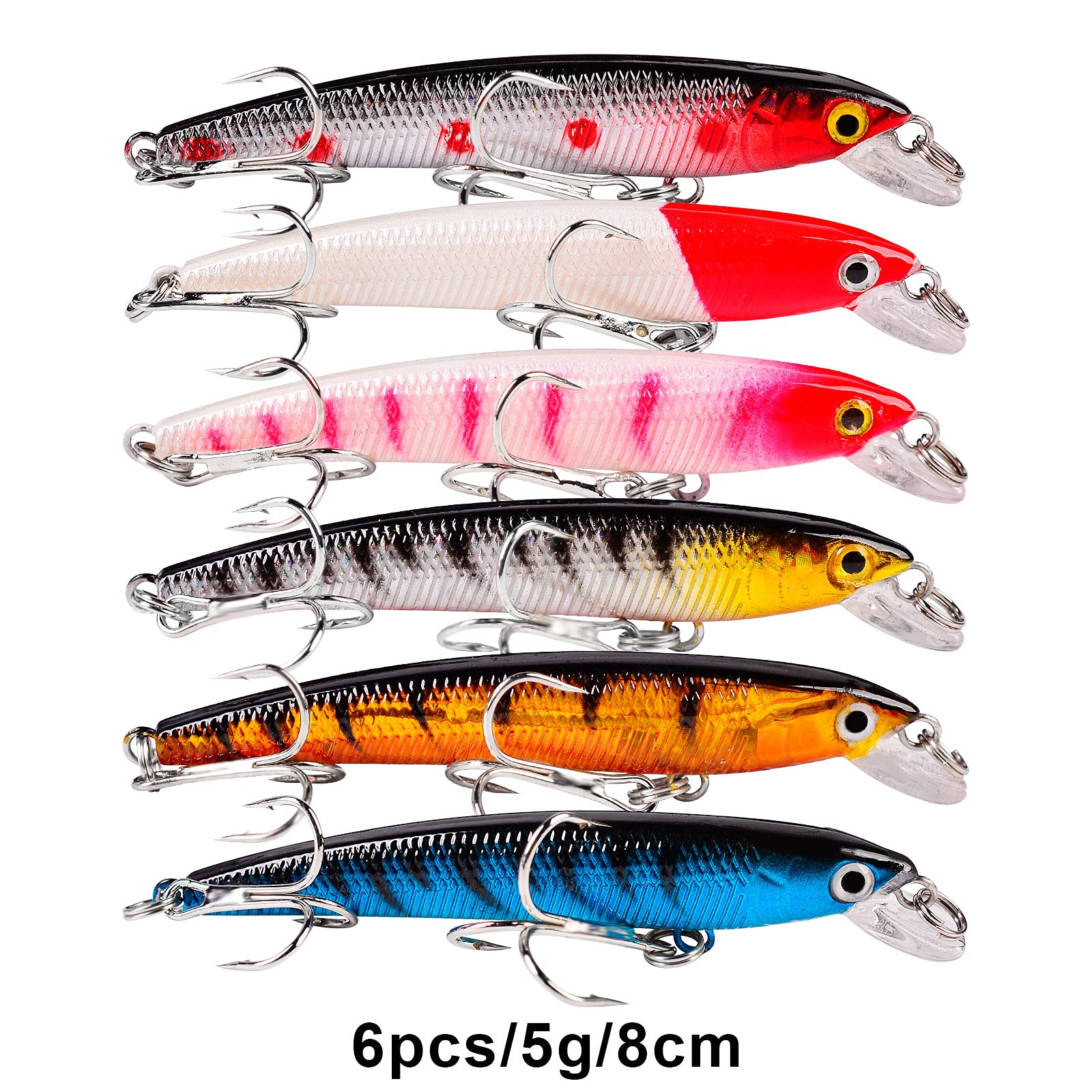 Baikalbass crankbait side profile highlights compact design and action.