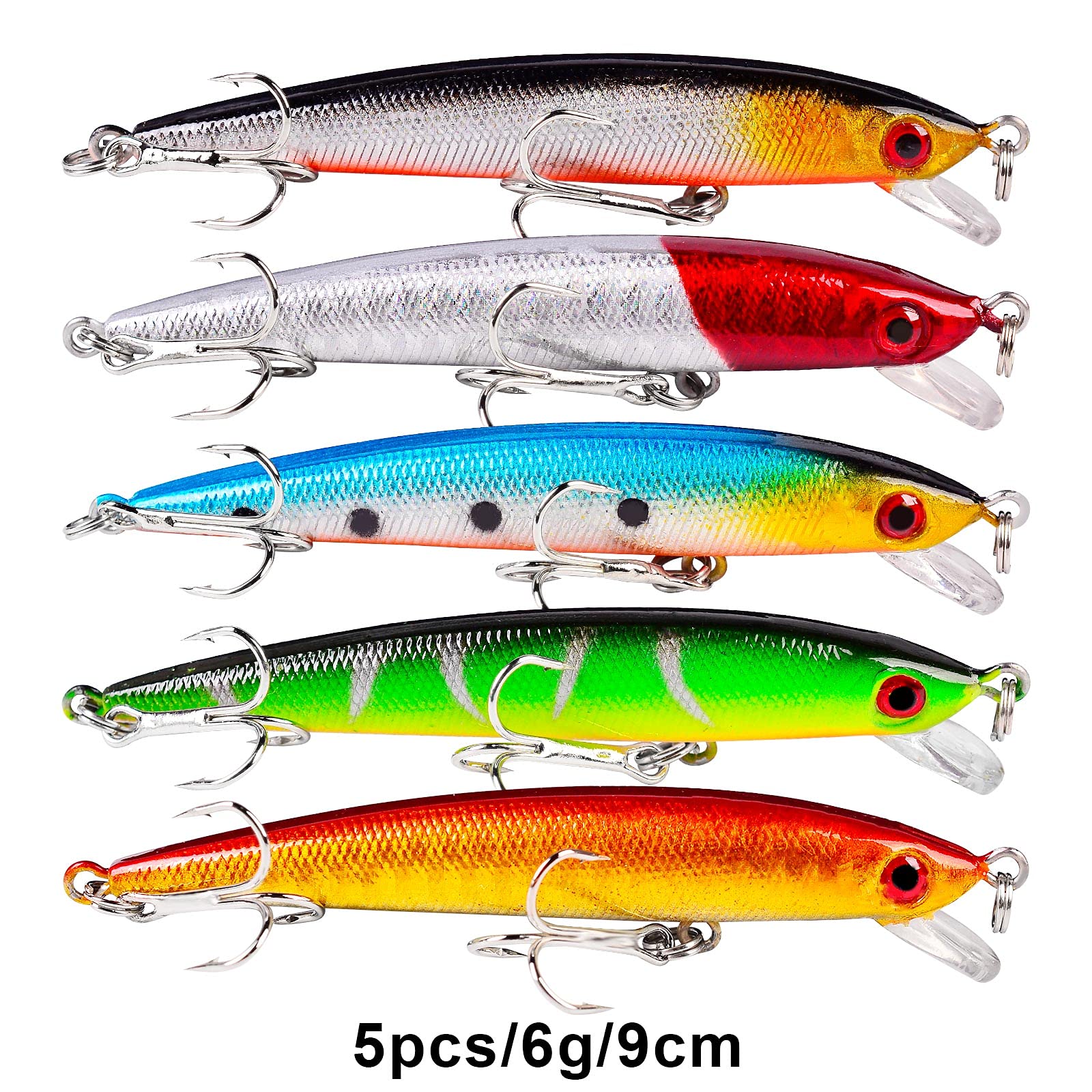 Baikalbass durable treble hooks ensure reliable hookups.