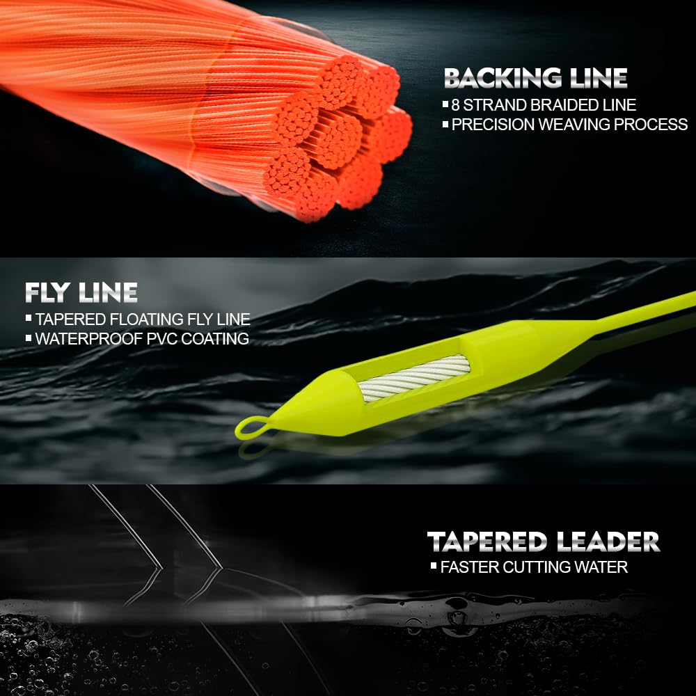 Baikalbass fly reel sealed bearing system guards against water and grit in harsh conditions.