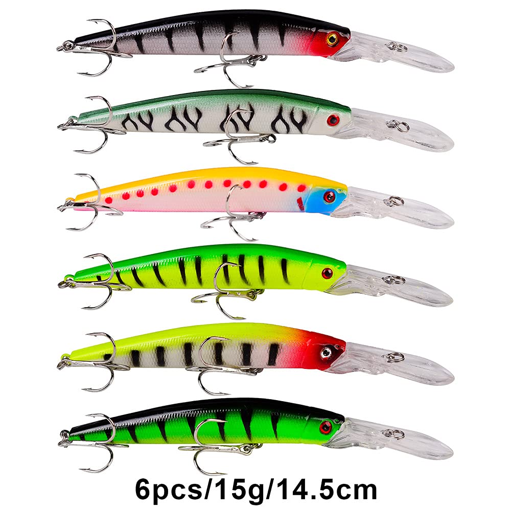 BAIKALBASS popper and pencil lures offer surface and subsurface actions for hungry fish.