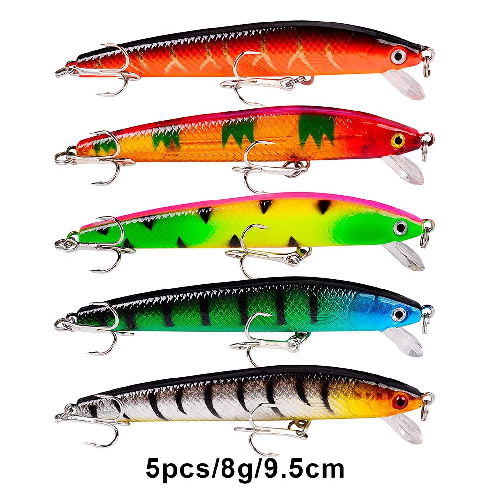 BAIKALBASS swimbaits with VIB design provide strong vibration to draw fish.