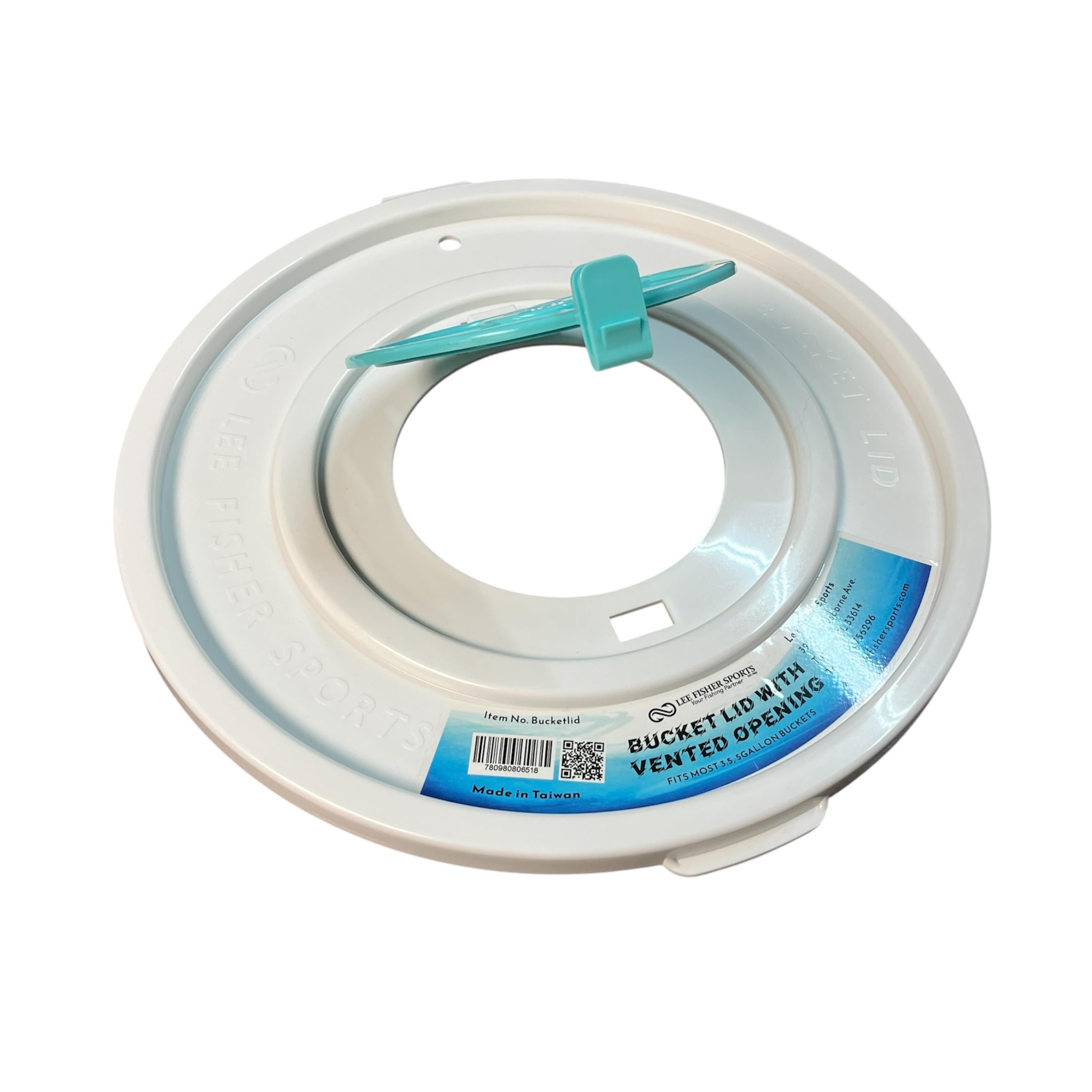 Durable and lightweight bait bucket lid material
