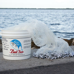 Bait Buster Menhaden Cast Net 10 ft, 5/8 inch mesh with Dragon Head Swivel