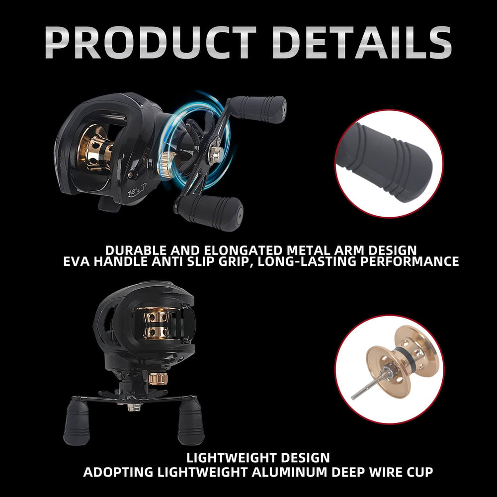 Lightweight aluminum deep line cup detail