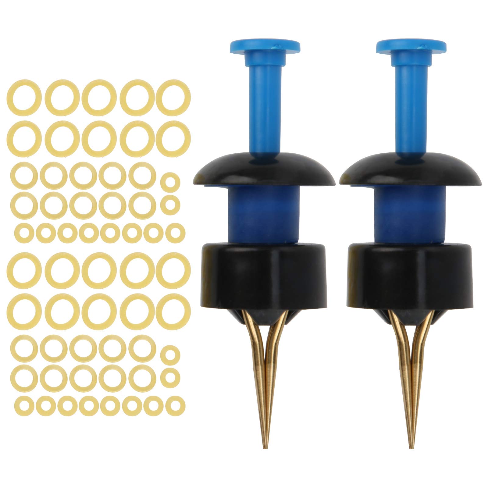 Portable bait clip with copper components