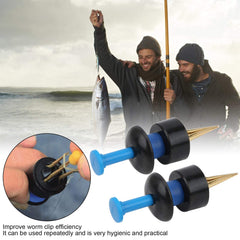 Rust-resistant ABS plastic bait clip