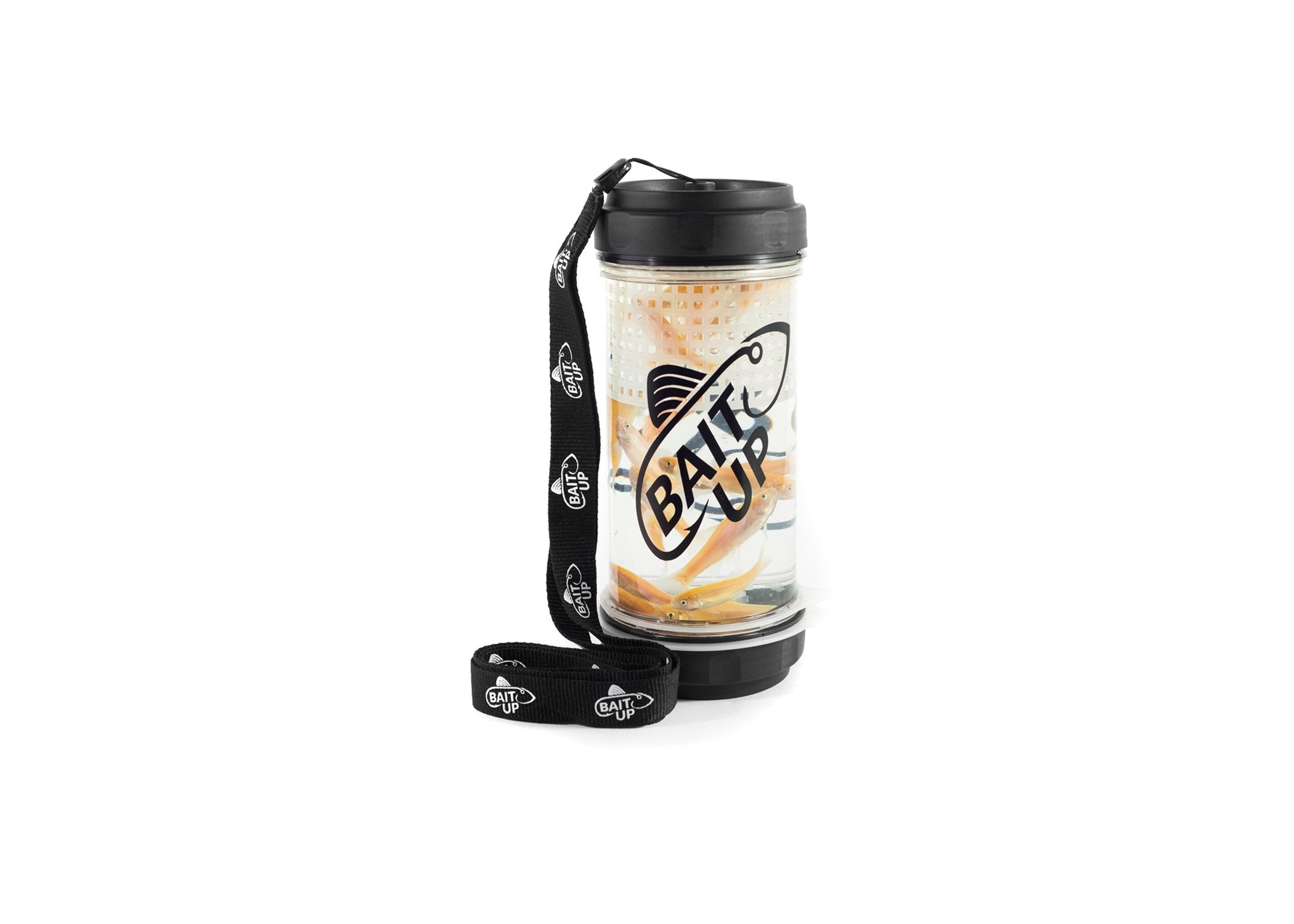 Bait Up 20oz Live Bait Container Clear - front view