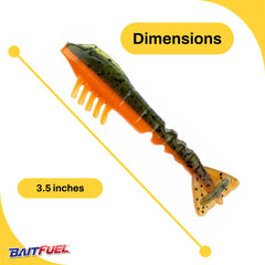 BAITFUEL GO2 Shrimp scent-infused technology attracts bites with longer hold times
