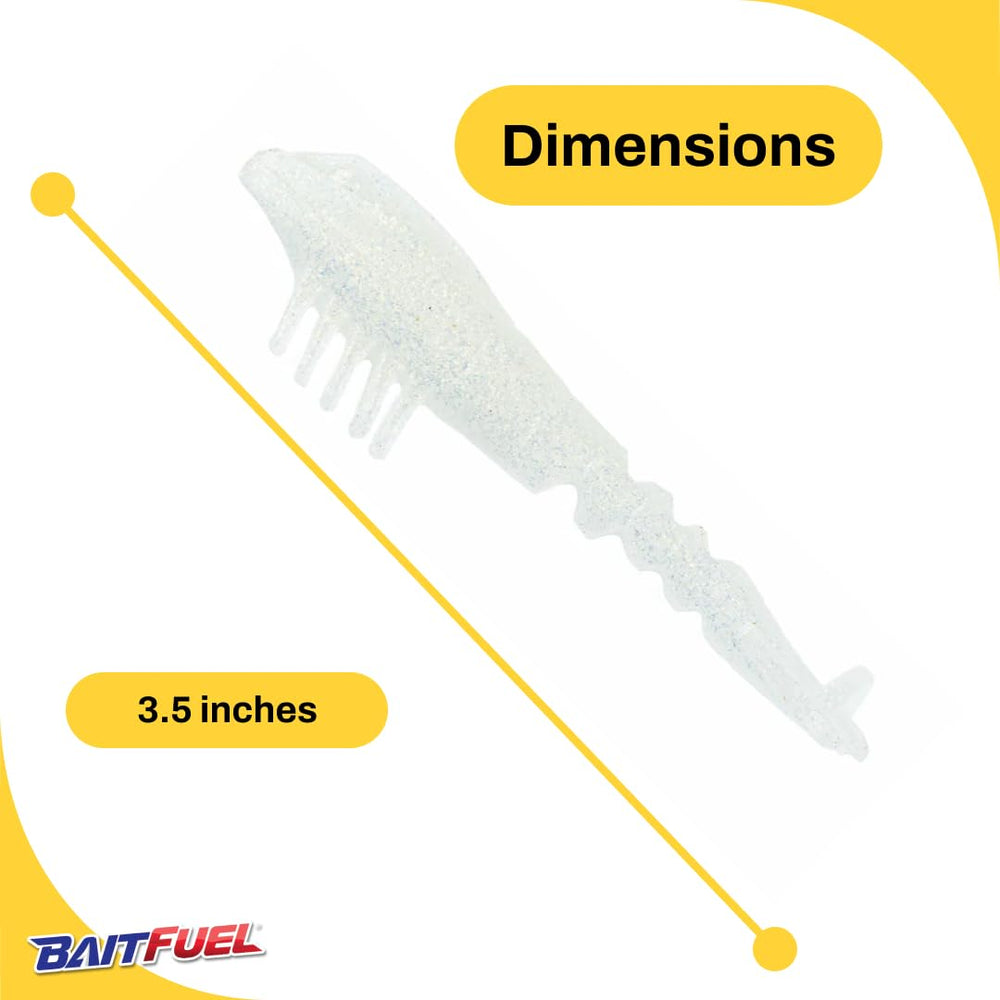 BAITFUEL GO2 Shrimp scent-infused technology enhancing attraction.
