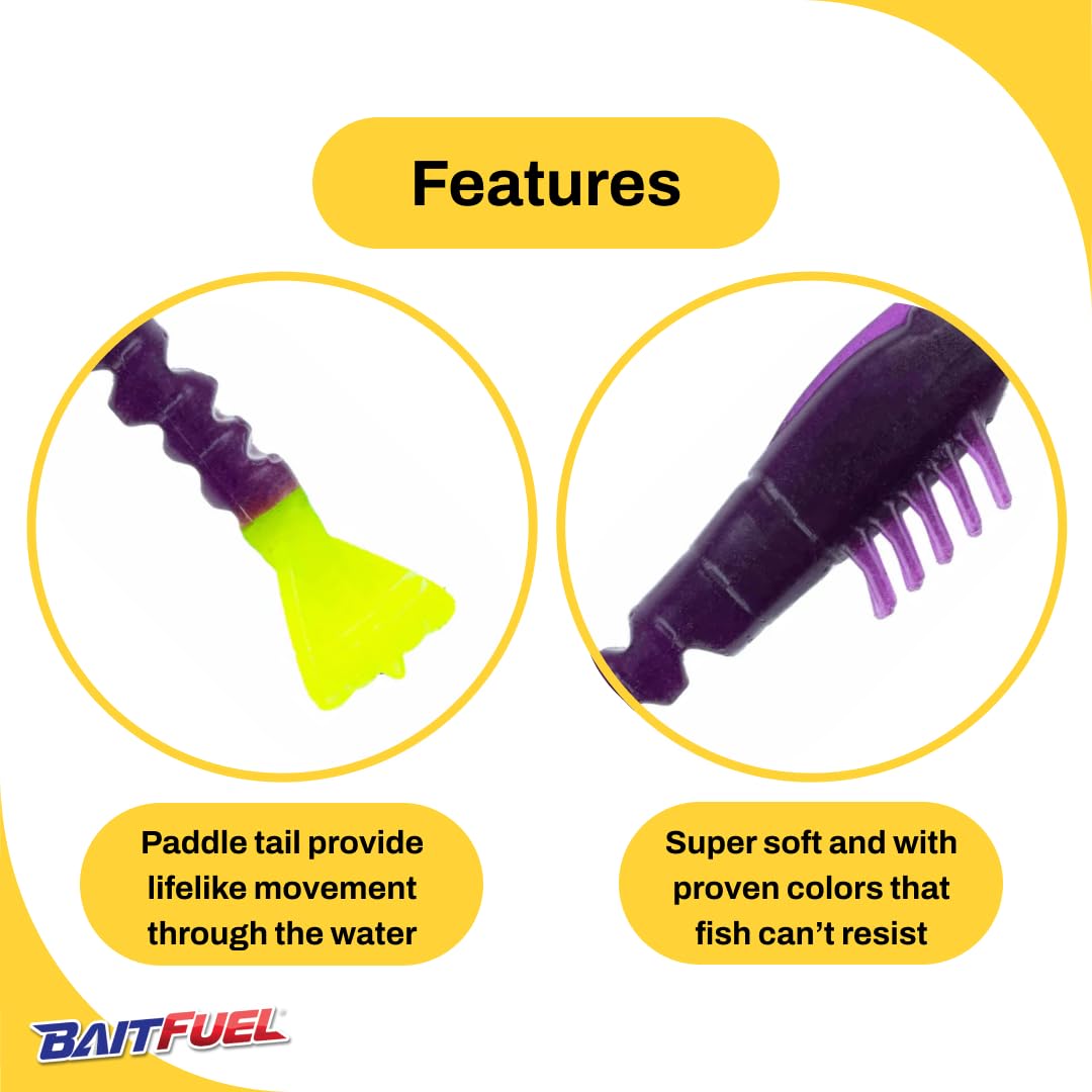 Lifelike action of BAITFUEL GO2 Shrimp during retrieve entices redfish and snook.