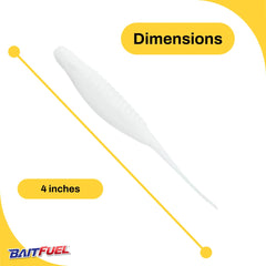 BAITFUEL Saltwater GO2 Twitch releases a visible scent plume to draw strikes.