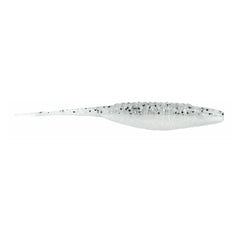 BAITFUEL Saltwater GO2 Twitch in silver shad mimics a live baitfish for redfish and snook.