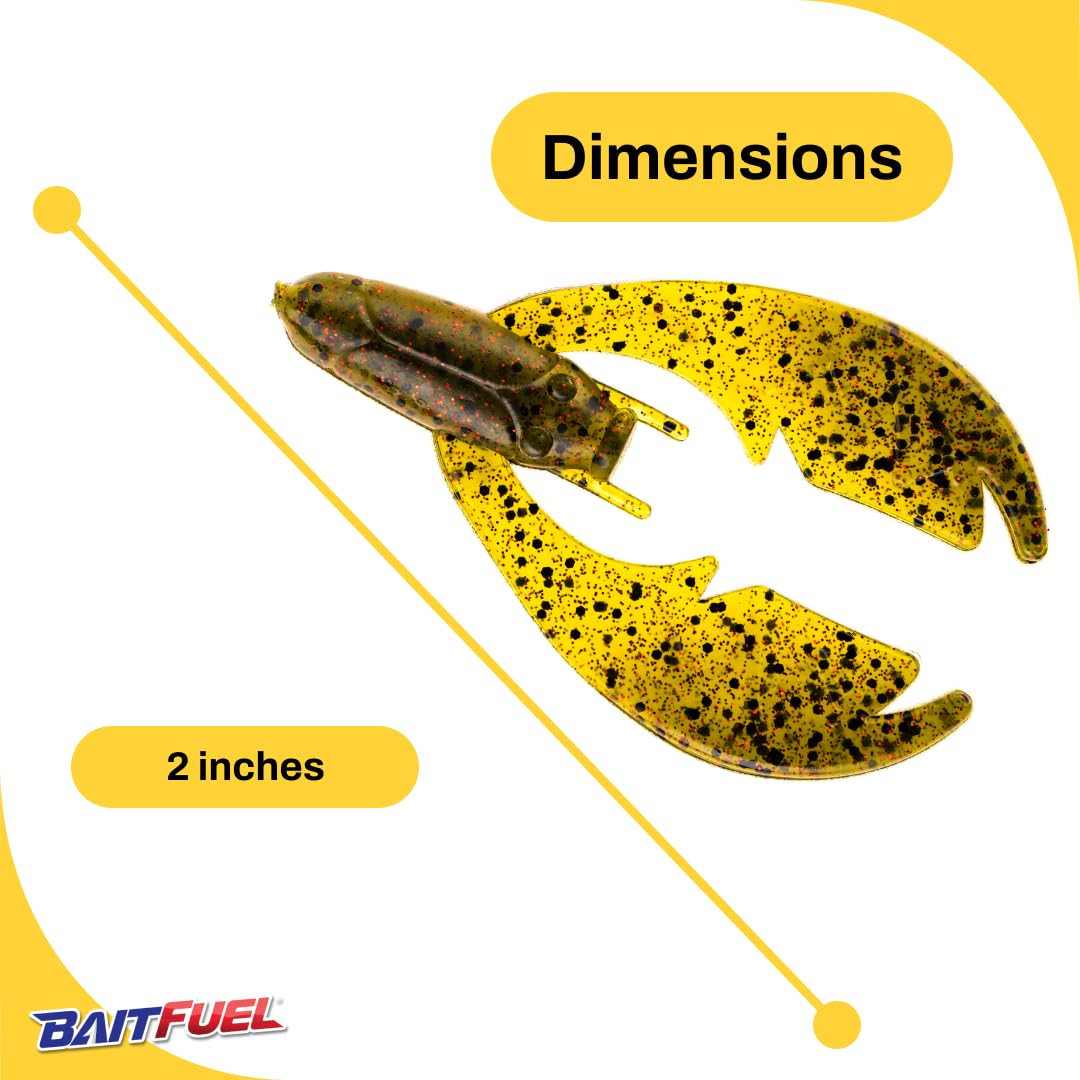BAITFUEL Tiny PACA Chunk solid body remains secure on rig
