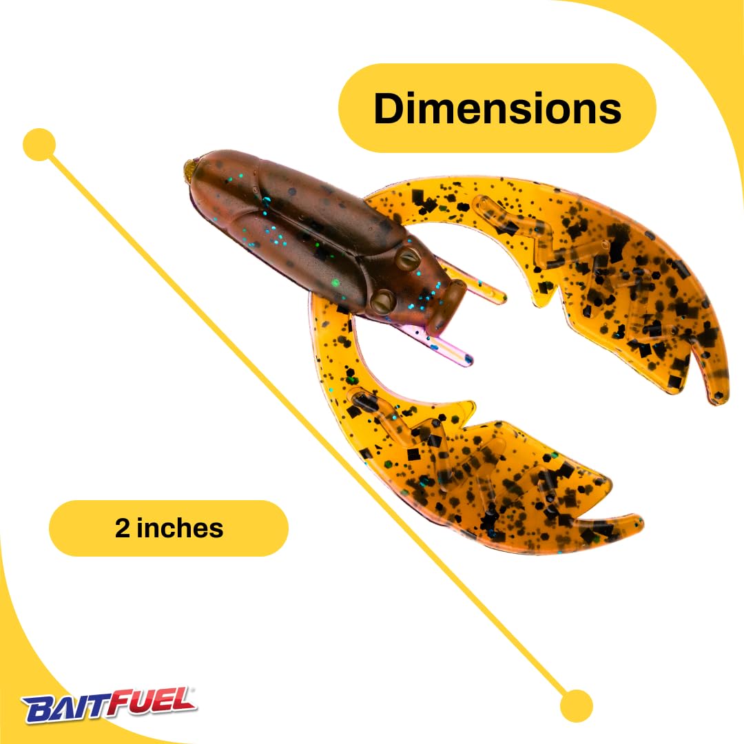 BAITFUEL Tiny PACA Chunk trailer solid body keeps rig secure