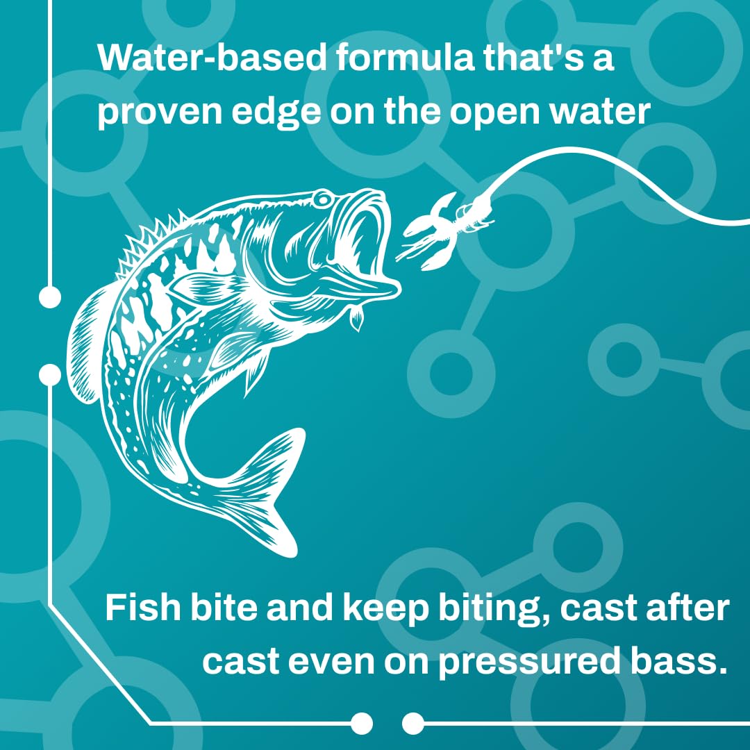 Apply BAITFUEL X65 gel on lure for longer hold times and bites.