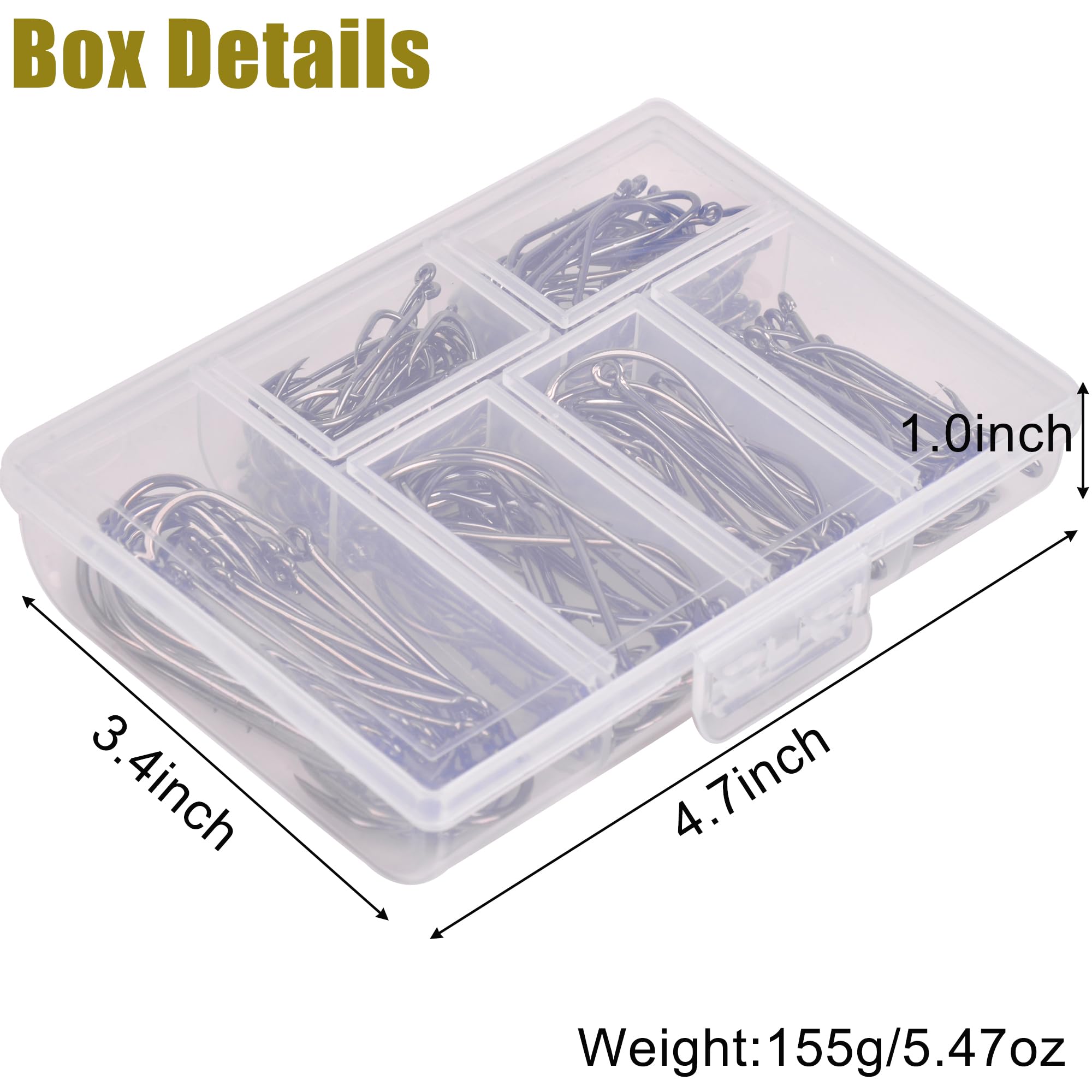 Saltwater and freshwater fishing kit featuring 145 pieces
