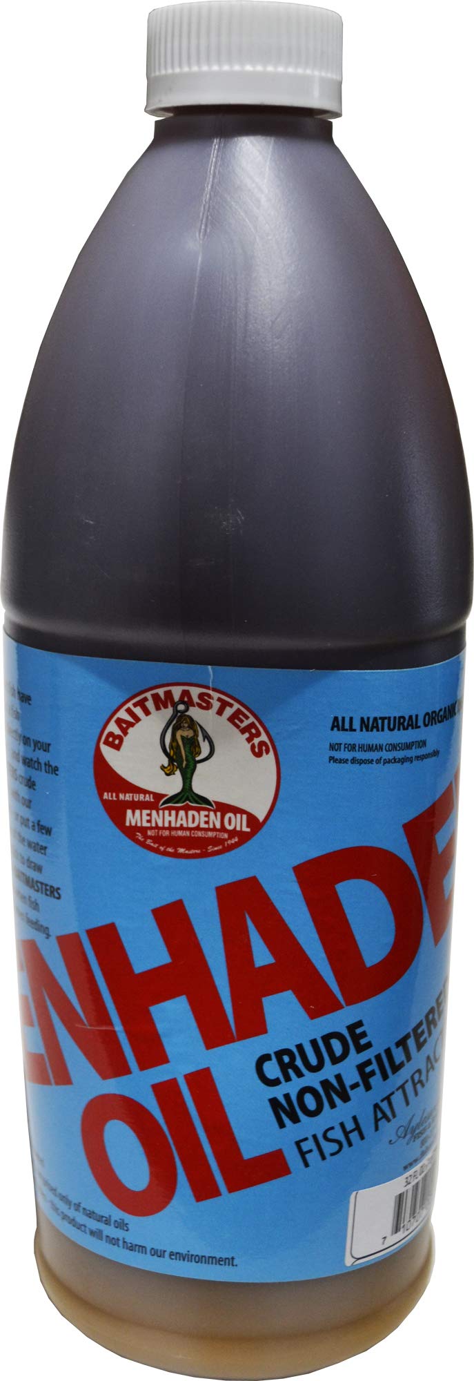 Baitmasters Menhaden Oil 32 oz bottle