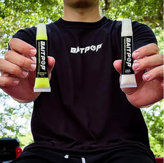 BAITPOP Elite color-customization ghost feature shows clear or colored presentation options for versatility.