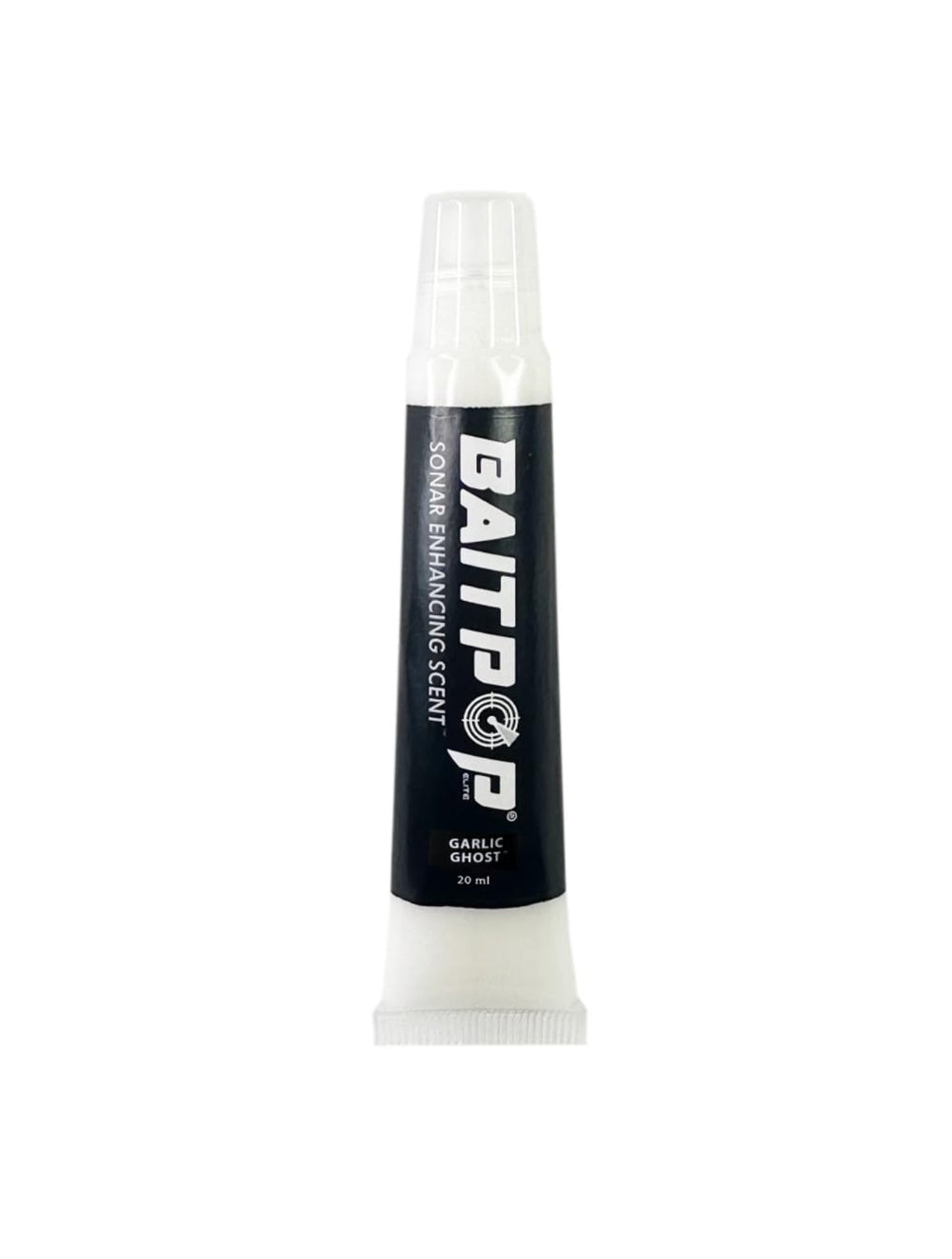 BAITPOP Elite Ghost scent bottle with garlic aroma to attract fish
