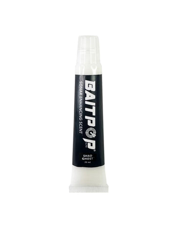 BAITPOP Elite Series Sonar Enhancing Scent bottle with Shad Ghost label