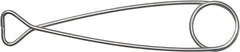 Baker MS8 Mouth Spreader 8-Inch in galvanized steel