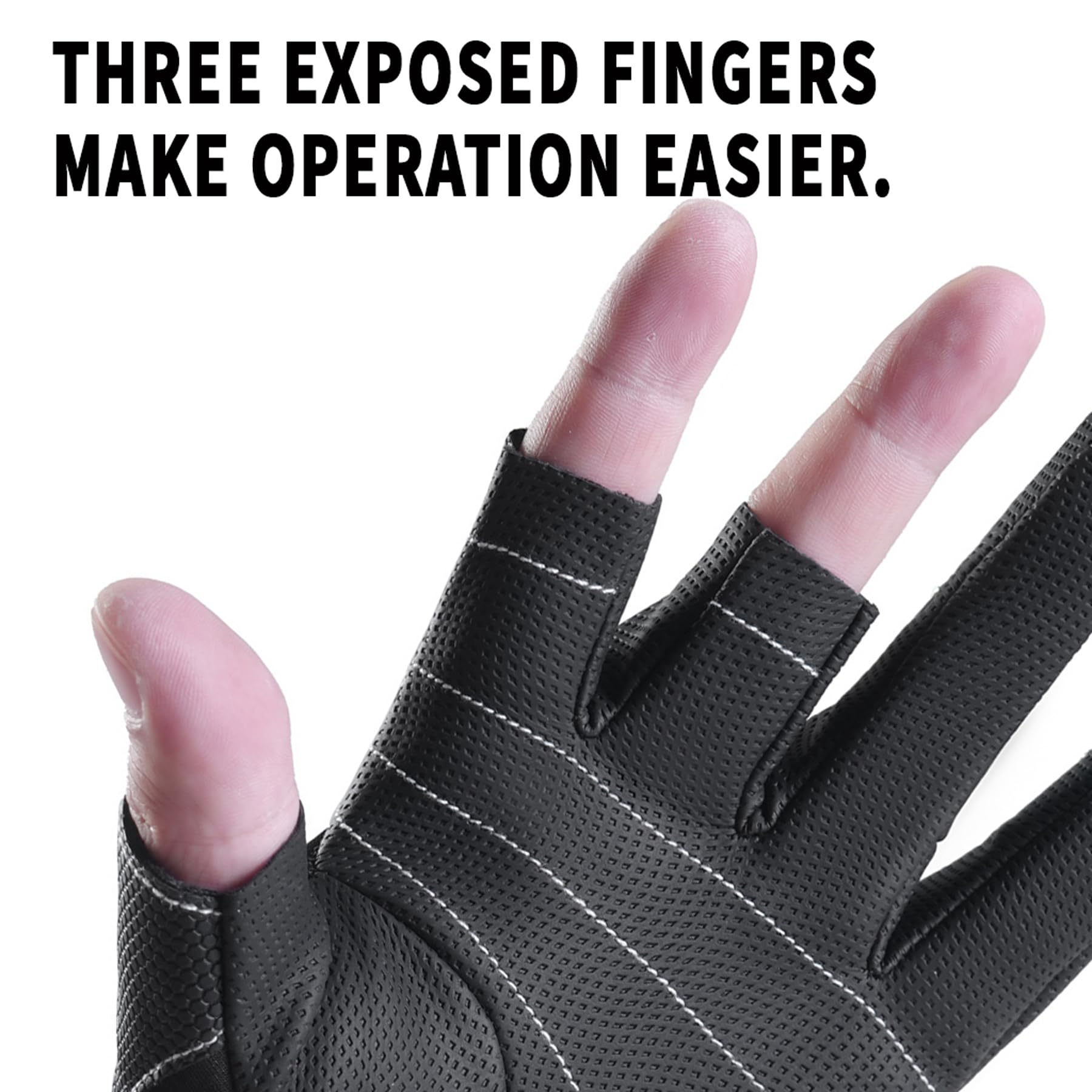 Bakovity gloves in use during outdoor activity
