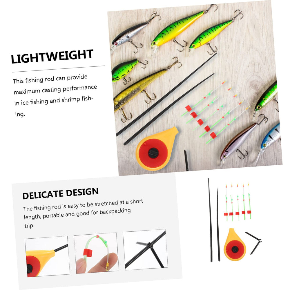 Balacoo 1set rod durable construction for long outdoor use.