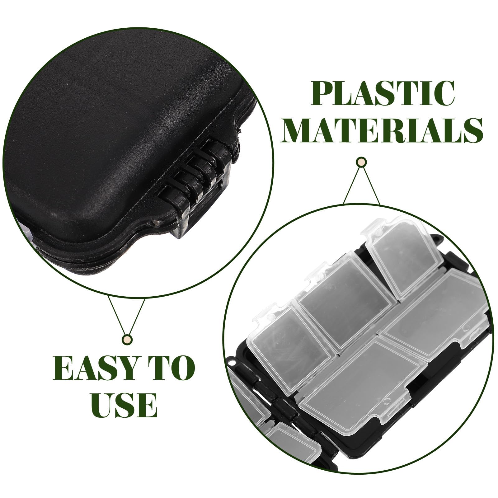 Balacoo compact plastic tackle organizer for easy storage