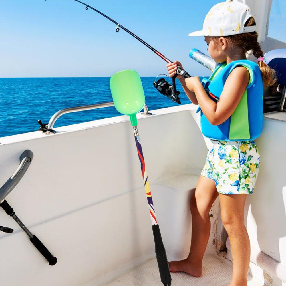 Balacoo extended handle eases long casts